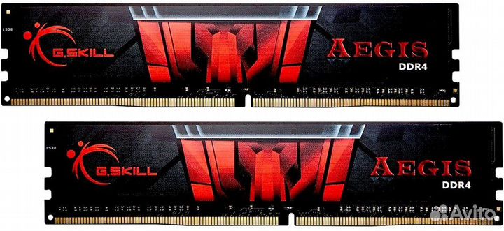 32Gb DDR4 3200MHz G.Skill Aegis (F4-3200C16D-32GIS