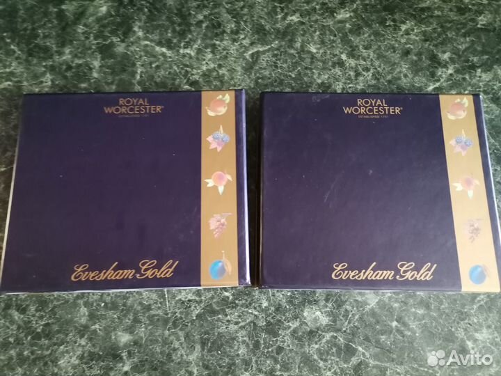 Royal Worcester десертные вилки-ложки