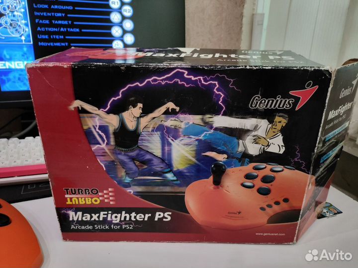 Аркадный стик Genius для Sony Playstation 1/2