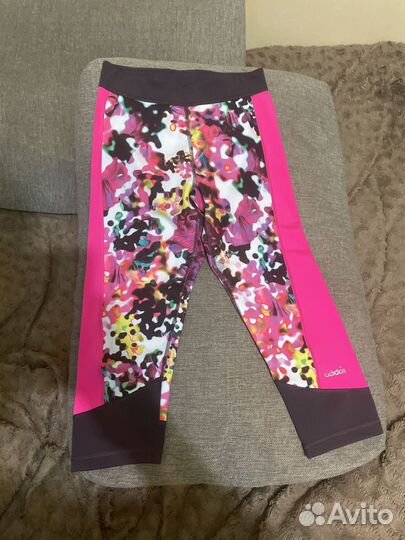 Легинцы Adidas на девочку,дышащие