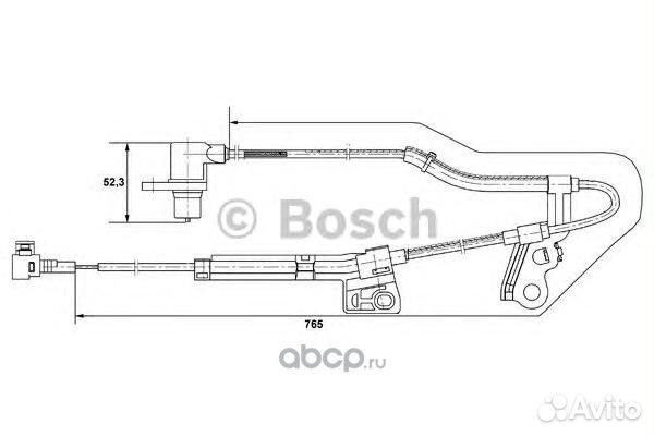 Датчик ABS Toyota Corolla Avensis перед. прав