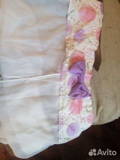 Бортики для детской кроватки