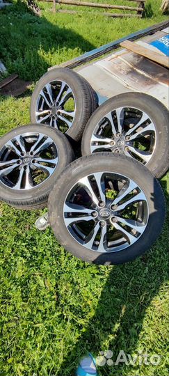 Литые диски с резиной r16