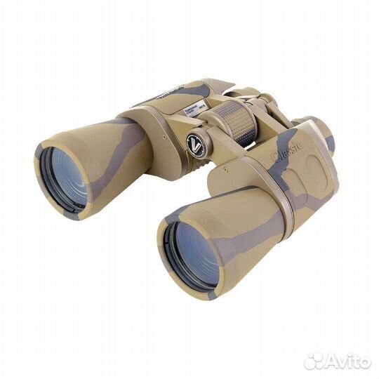 Бинокль Veber Classic бпц 20x50 VR камуфлированный