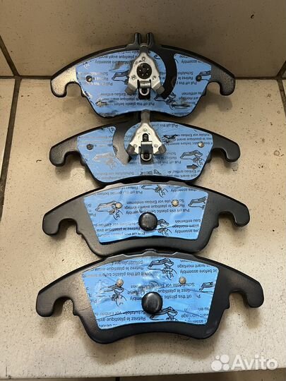 Колодки переднии TRW GDB1737 на мерседес