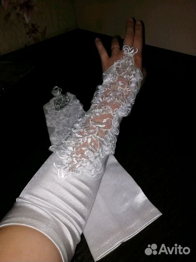 Свадебные перчатки