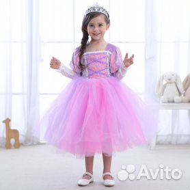 Карнавальный костюм принцесса Рапунцель К - купить онлайн в malino-v.ru