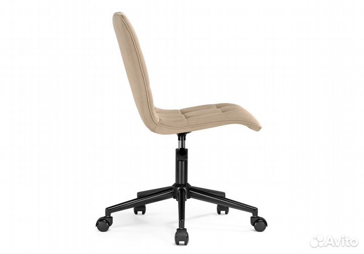 Компьютерное кресло Квадро бежевый/черный