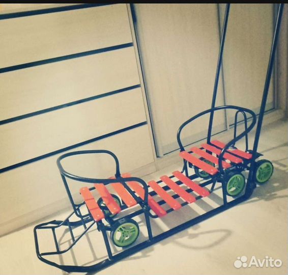 Санки для двойни