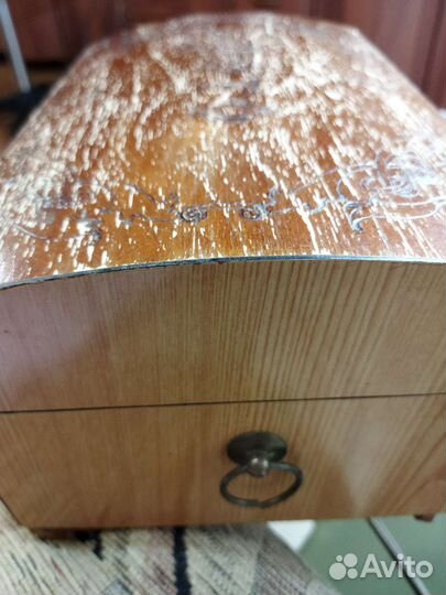 Лото СССР в деревянной шкатулке