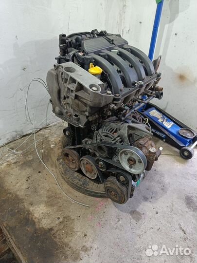 Двигатель 1.8 F4P Laguna К4М Megan,Scenic,AlmerG15