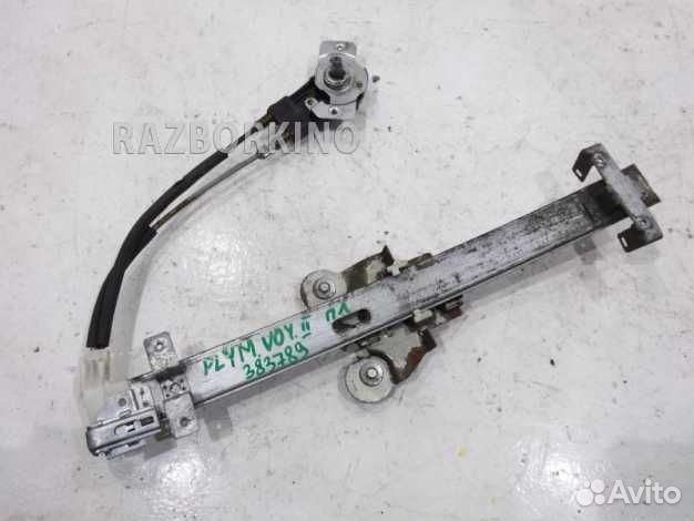 Стеклоподъемник механический передний левый