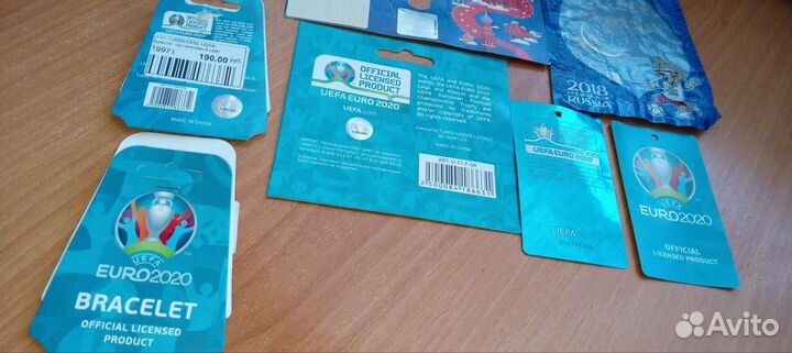 Uefa euro 2020 FIFA 2018 этикетки сувенир подарок
