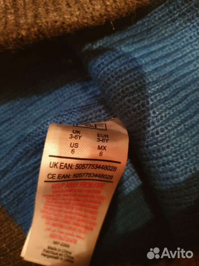 Шапка для мальчика 3-6 лет