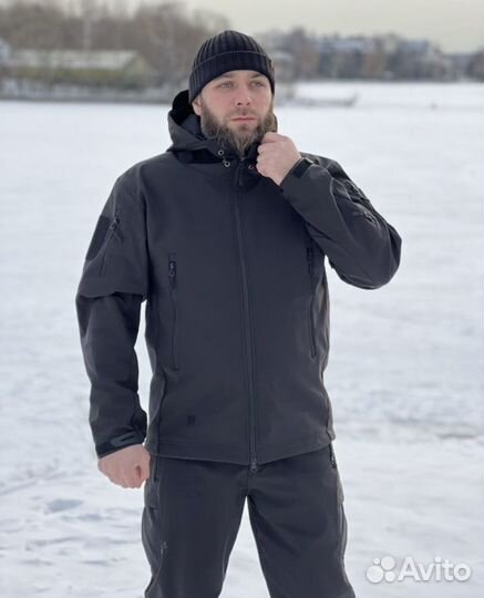 Тактический костюм черный