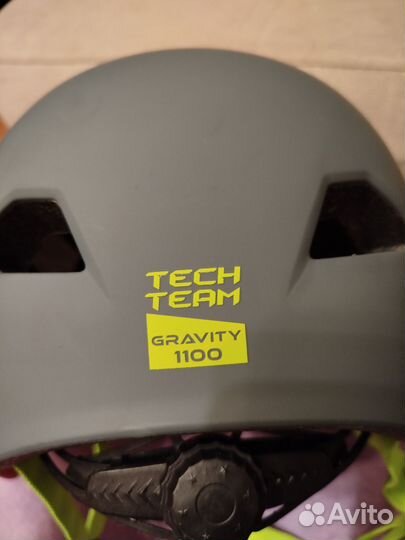 Защитный велосипедный шлем Tech Team Gravity 1100