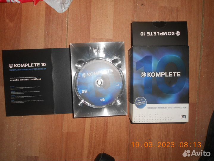 Native Instruments komplete 10 на DVD