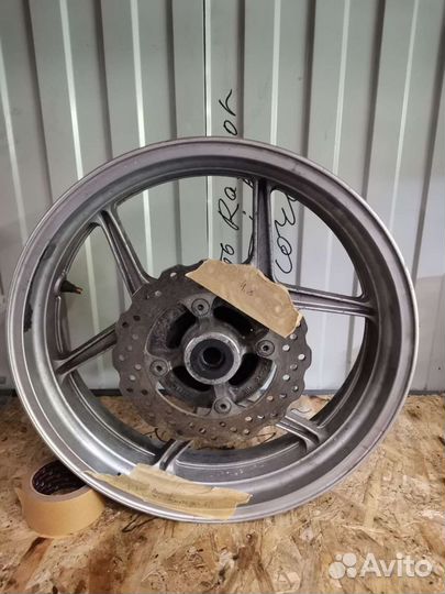 Kawasaki er6 versys задний диск