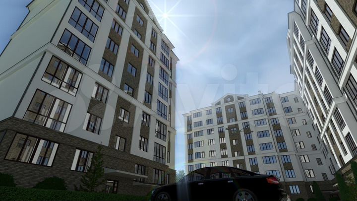 2-к. квартира, 60,9 м², 4/8 эт.