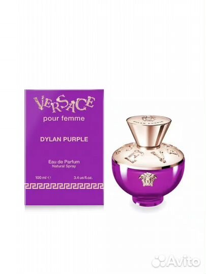 Versace dylan purple eau de parfum 100ml