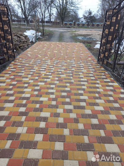 Тротуарная плитка под ключ