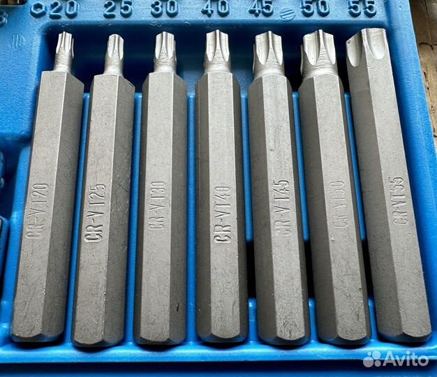 Набор бит и шестигранников kortlinger 40 предметов