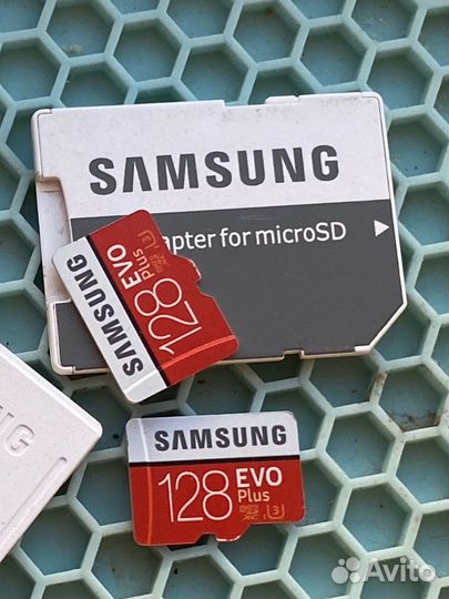 Оригинал Micro SD XC 128GB Samsung evo plus