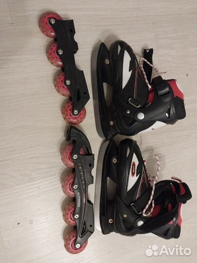 Коньки ролики 2 в 1