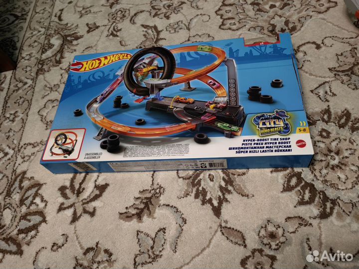 Игровой набор Mattel Hot Wheels Сити Шиномонтажная
