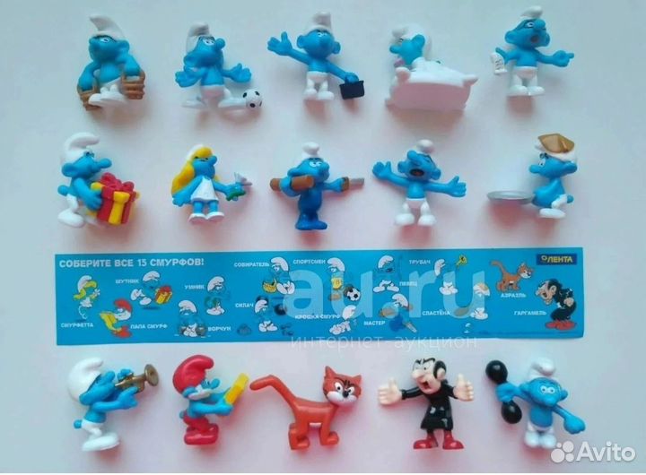 Фигурки из Шоколадных яиц, Не Киндер