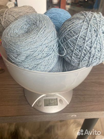 Пряжа СССР чистошерстяная пакетом