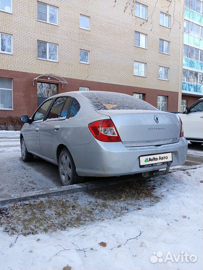 Renault Symbol 1.6 МТ, 2011, 165 000 км