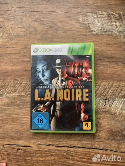 L A noire xbox 360