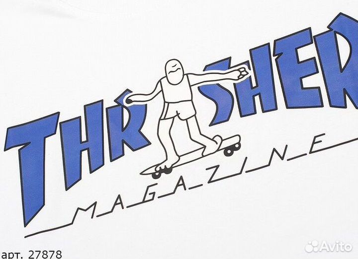 Футболка Thrasher Белая