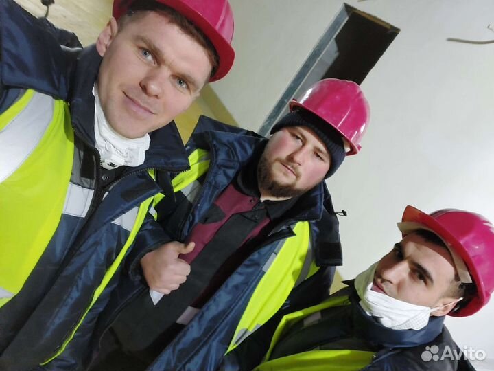 Бригада на полусухую стяжку