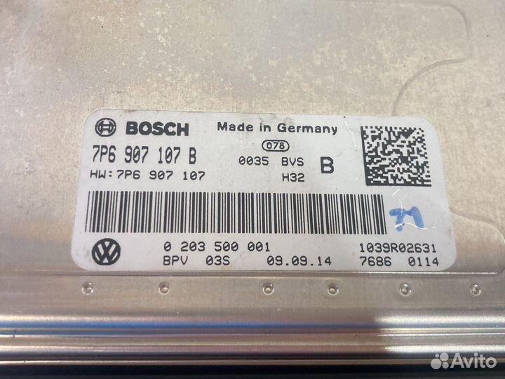 Камера дорожных знаков Touareg 2 FL с блоком