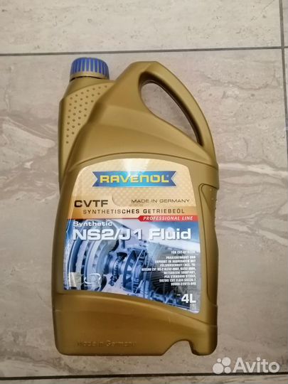 Масло АКПП ravenol cvtf NS2/J1 Fluid - орига