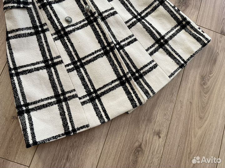 Женское приталенное пальто миди Италия р 42-44