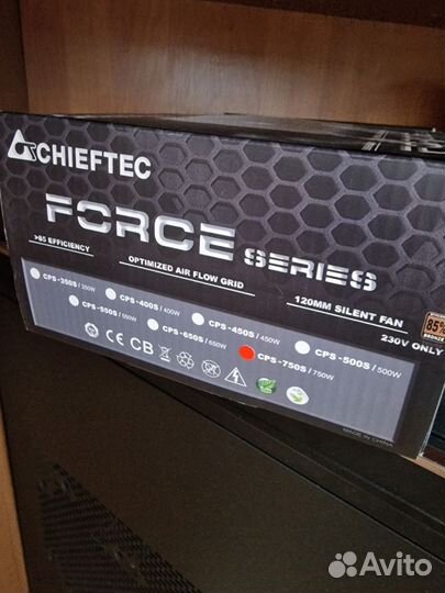 Блок питания Chieftec cps-750s (750W)