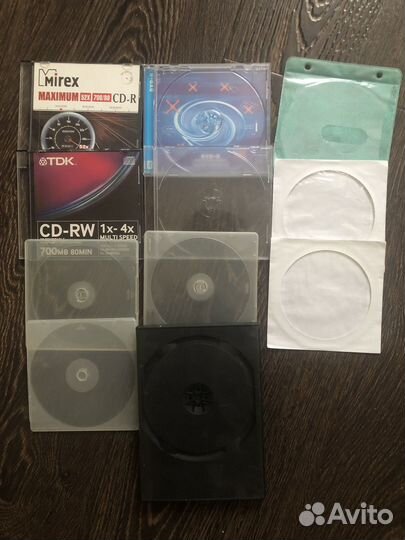 Диск CD-R, DVD-R, DVD-RW, бокс для дисков