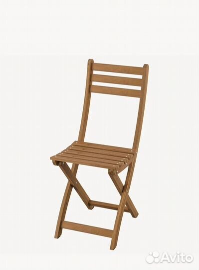 Askholmen IKEA, Стул садовый коричневая морилка