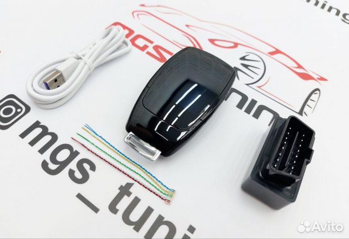 Смарт ключ Грэйт Вол стиль Мерседес черный