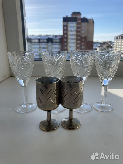 Стопки и фужеры