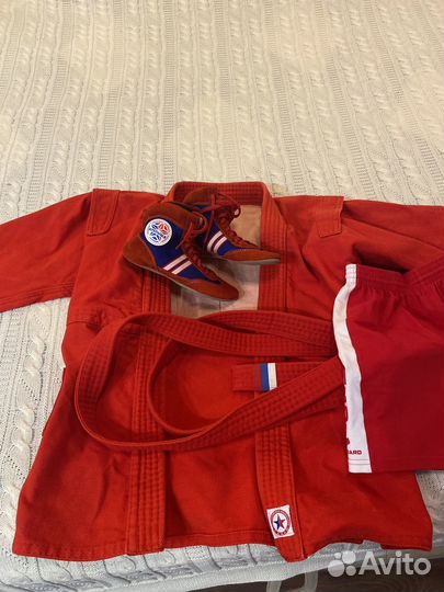 Куртка для самбо шорты и борцовки