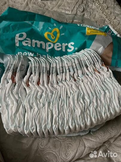 Подгузники pampers 2