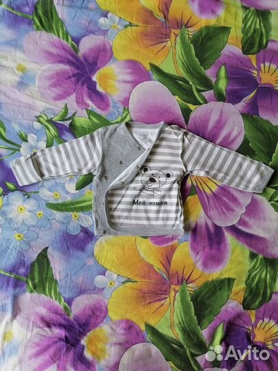 Бодики для новорожденных с длинными рукавом