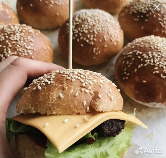 Булочки для бургеров