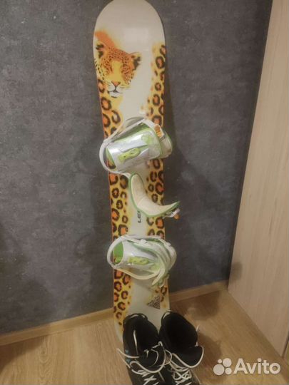 Сноуборд комплект Black Fire