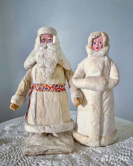 Ватный дед мороз СССР