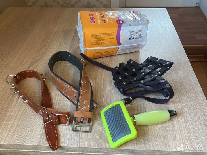 Ошейник для собак, намордник